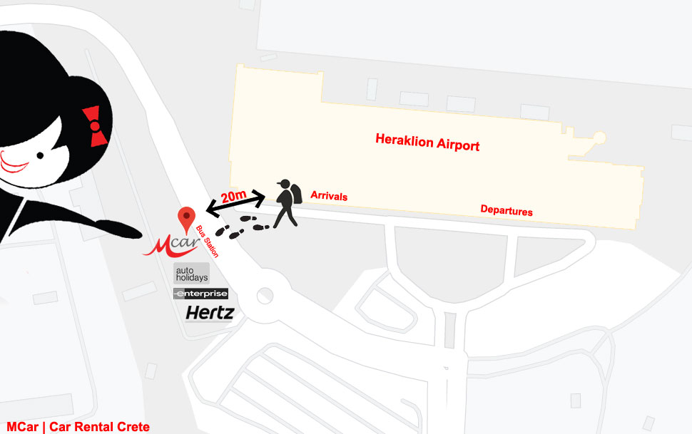 Heraklion Flughafen Station